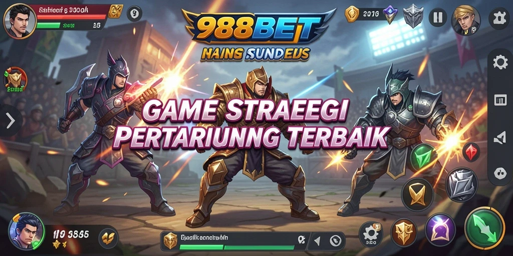 Screenshot menunjukkan aksi seru dalam permainan strategi SLG.