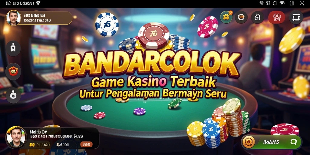 Tampilan gameplay seru di BANDARCOLOK dengan dealer profesional.