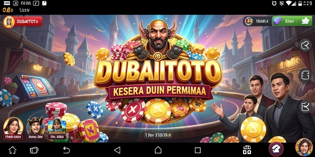 Tampilan gameplay utama dari DUBAITOTO yang menyenangkan dan interaktif.