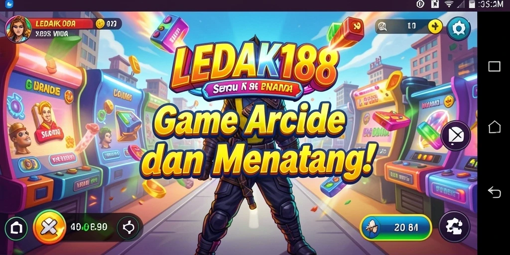 Tampilan gameplay LEDAK188 yang menegangkan dan penuh aksi.
