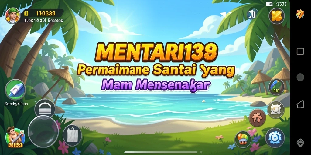 Screenshot gameplay MENTARI138 yang menunjukkan keseruan permainan bersantai.