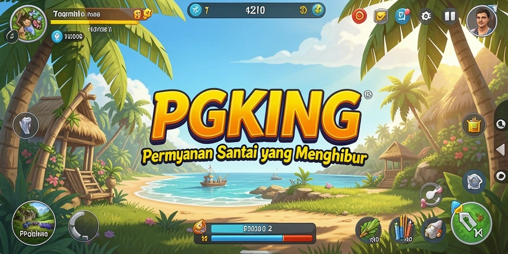 Tampilan gameplay PGKING yang seru dan mengasyikkan.