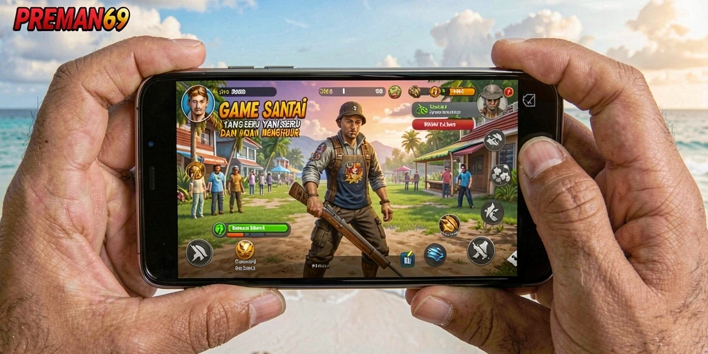 Tampilan menarik dari gameplay seru di PREMAN69.